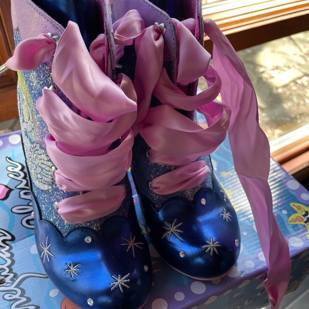 Irregular Choice Swan Song Booties